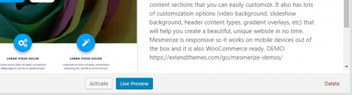 how to install wordpress themes
