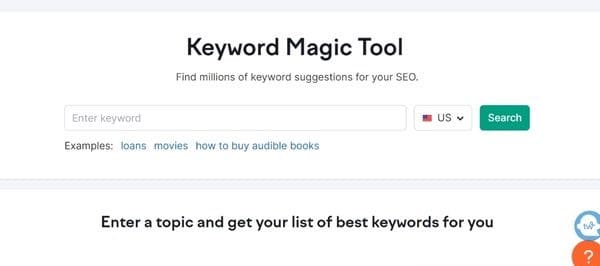 magic keyword tool